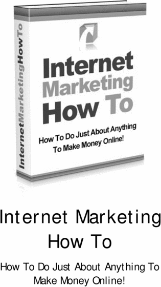 Product picture Internet Marketing/How To